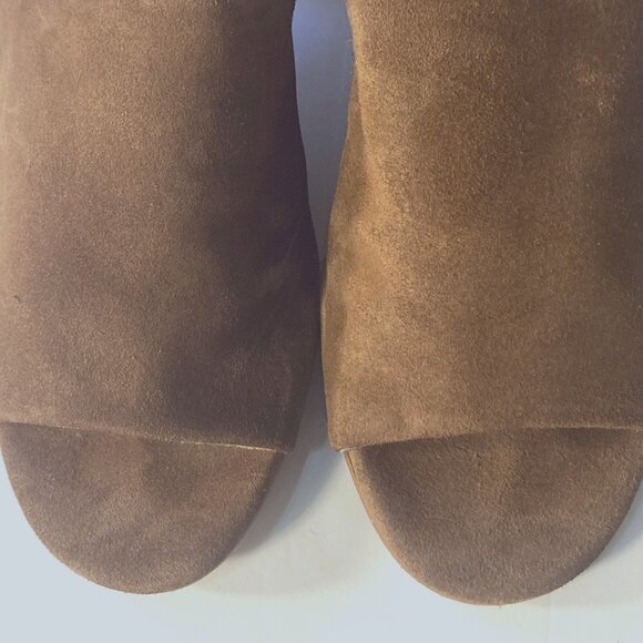 Marc Fisher SZ 9 Robe 2 Sandal Cognac Block Heel Office Boho Comfy Essential - Picture 5 of 8